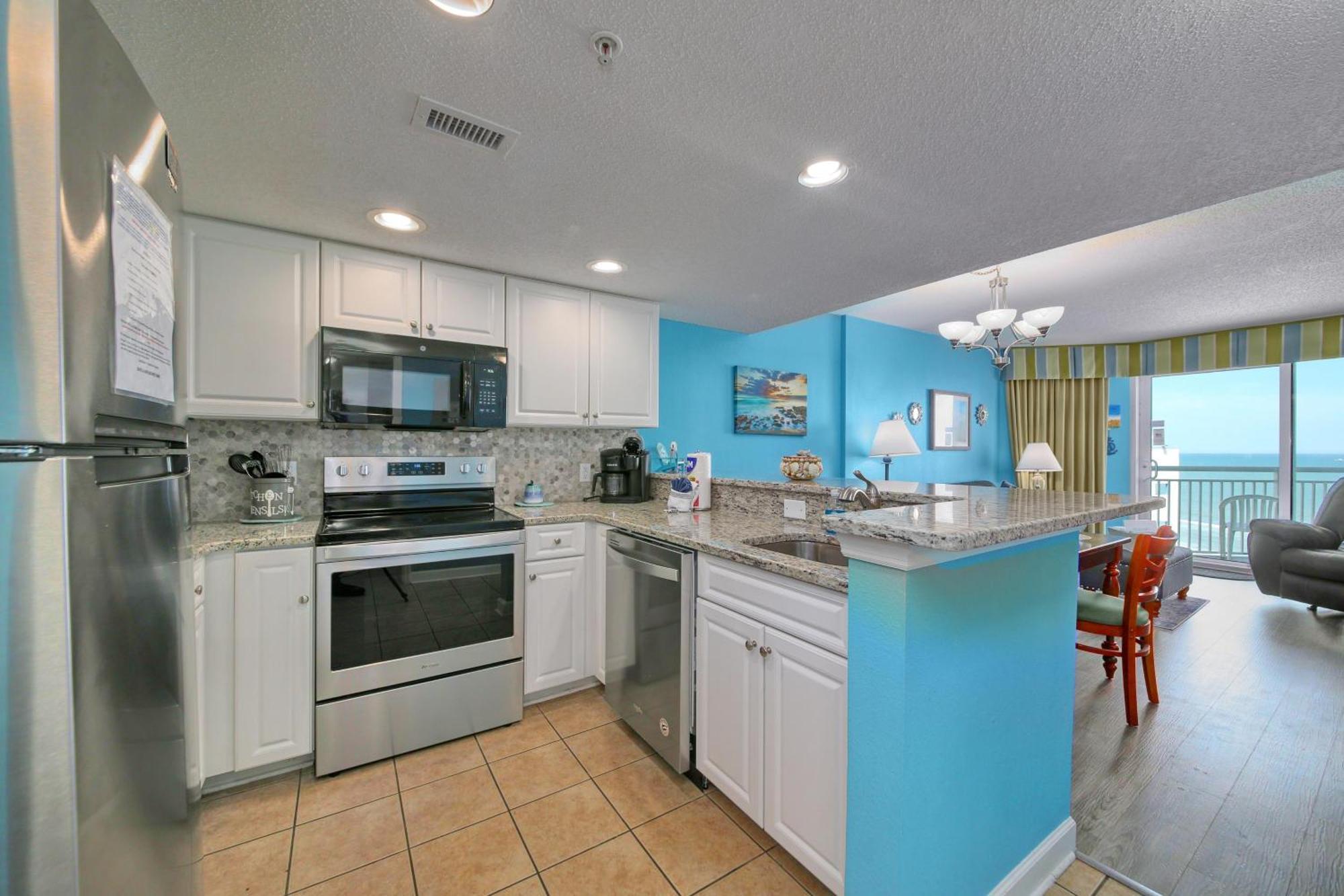 2501 S Ocean Blvd, 0929 - Ocean View Sleeps 8 Villa Myrtle Beach Ngoại thất bức ảnh